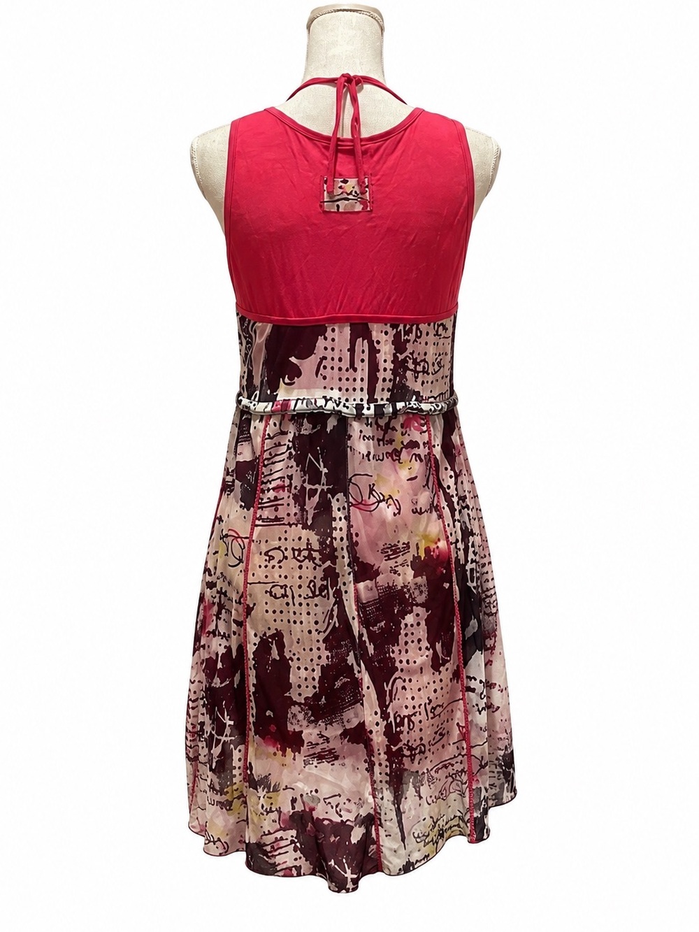 NWT We Love Made in France Abstract Layered Dress. Small - Picture 3 of 13